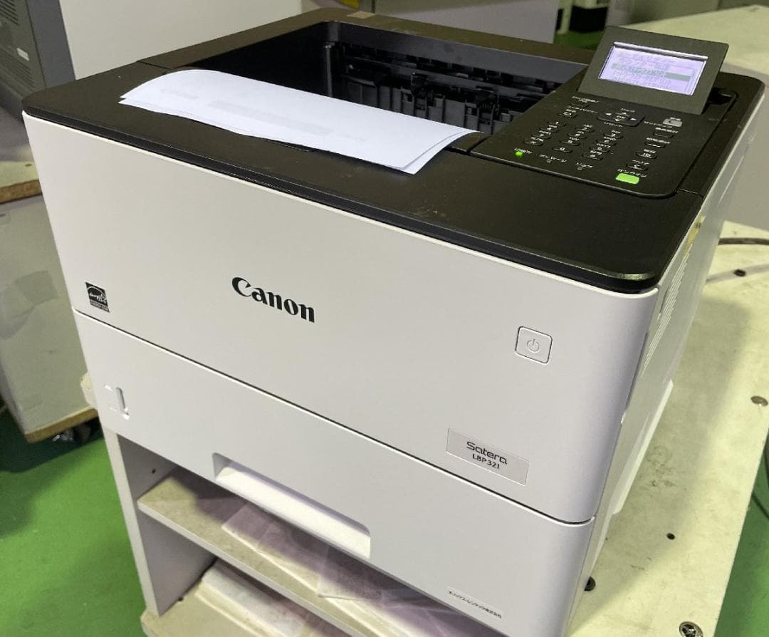 Canon LBP321 A4モノクロレーザー 印刷枚数3626枚 動作印字OKの通販