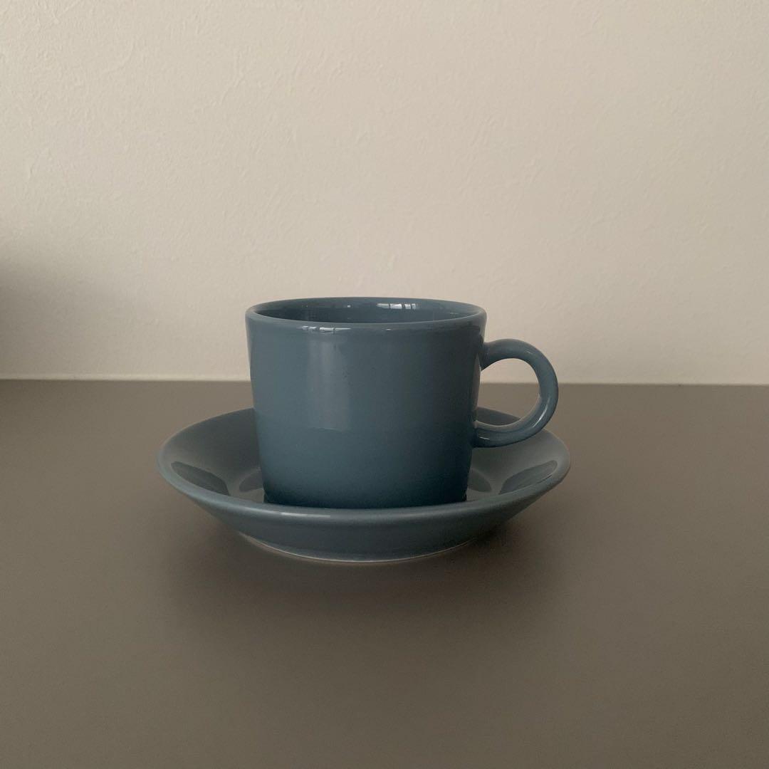 廃盤カラー】イッタラヴィンテージ ティーマ ダークグレー カップ