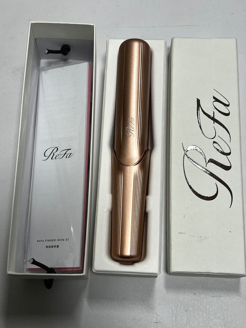 リファフィンガーアイロン　ピンク リファフィンガーアイロン ST ピンク/ ReFa FINGER IRON ST /スーツ