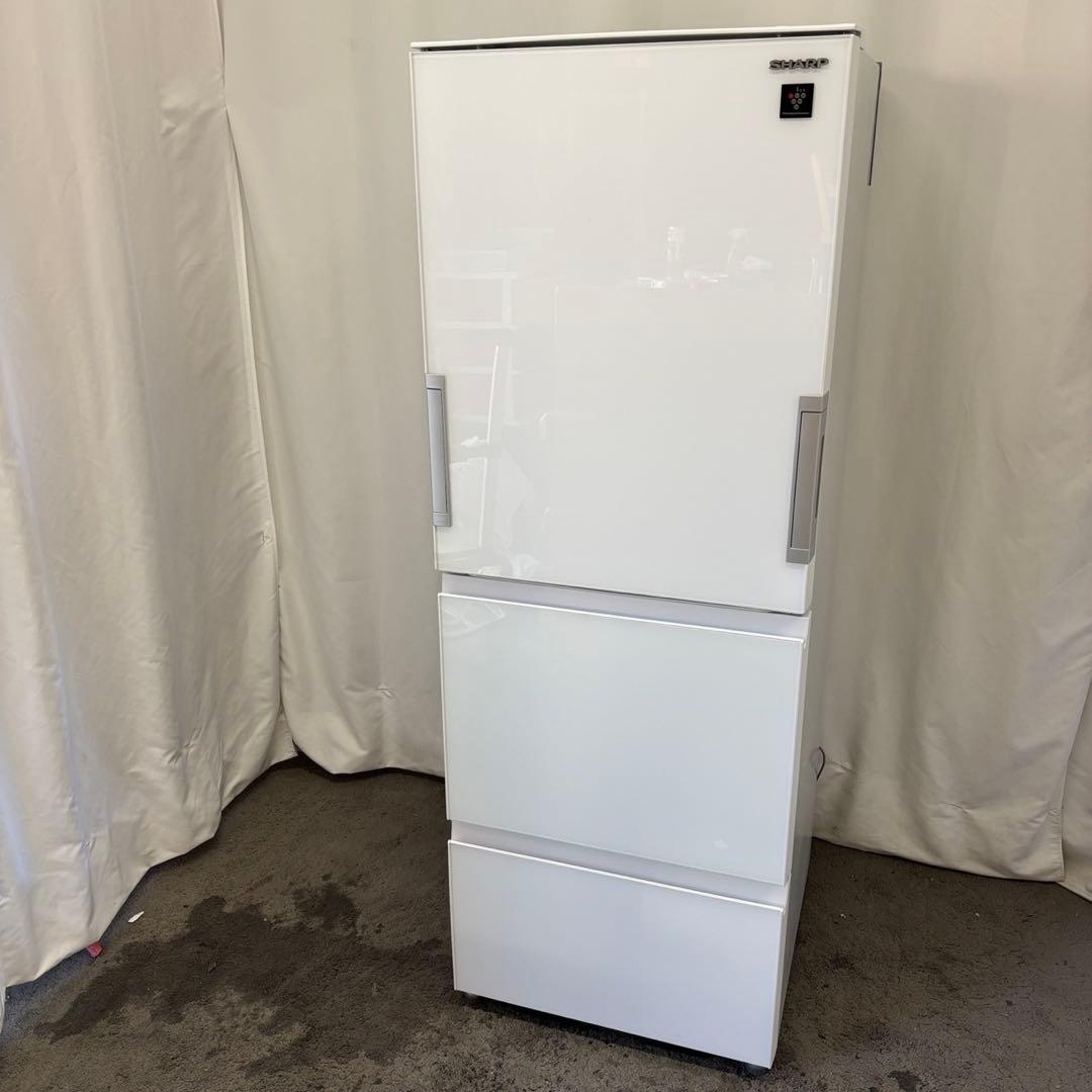 31❤️ 冷蔵庫 300-400ℓ シャープ 大型 両開き 綺麗 設置無料 - メルカリ