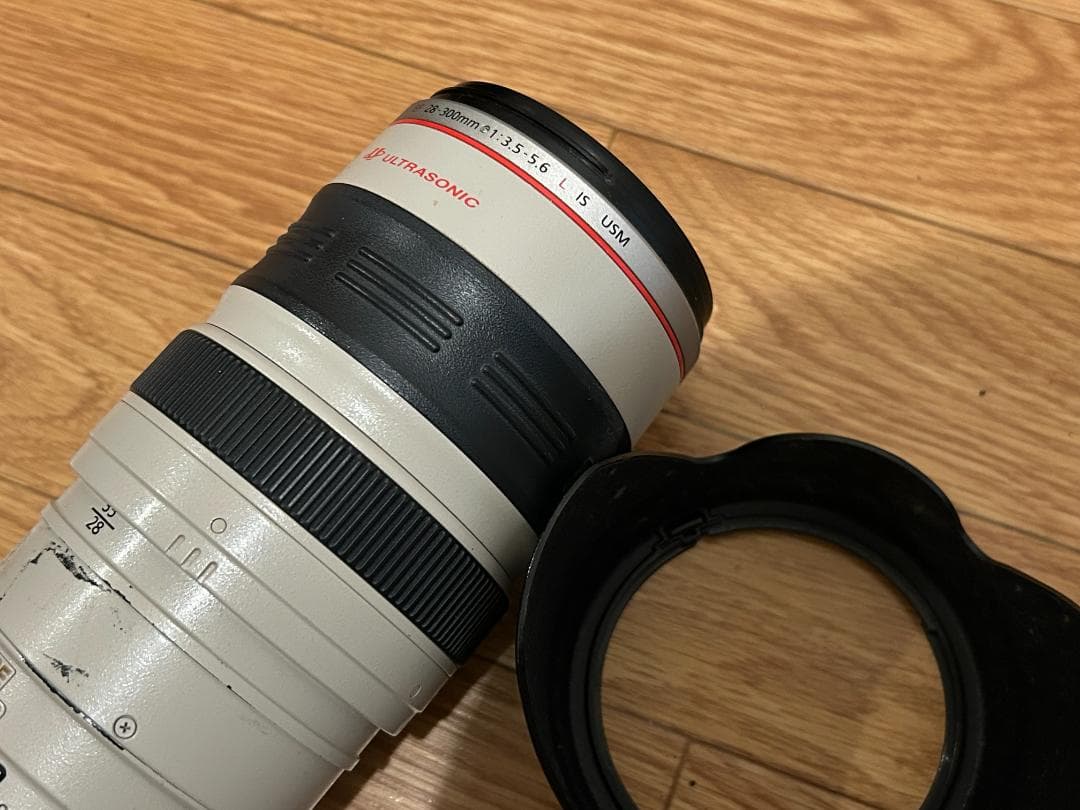 ジャンク館】キャノン EF 28-300mm F3.5-5.6 L IS USM