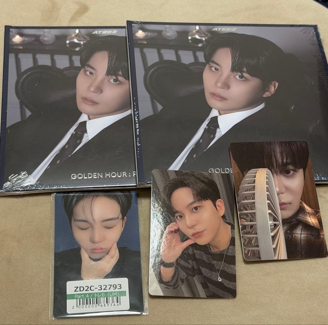 ATEEZ トレカ ジョンホ GOLDEN HOUR Part.4 - メルカリ