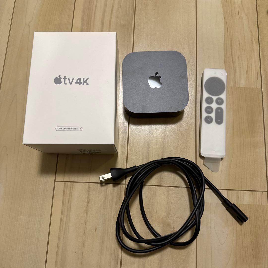 Apple TV 4K 64GB （第3世代）　Wi-Fiモデル Apple TV 4K 64GB（第3世代）Wi-Fiモデル [整備済製品] - Apple（日本）
