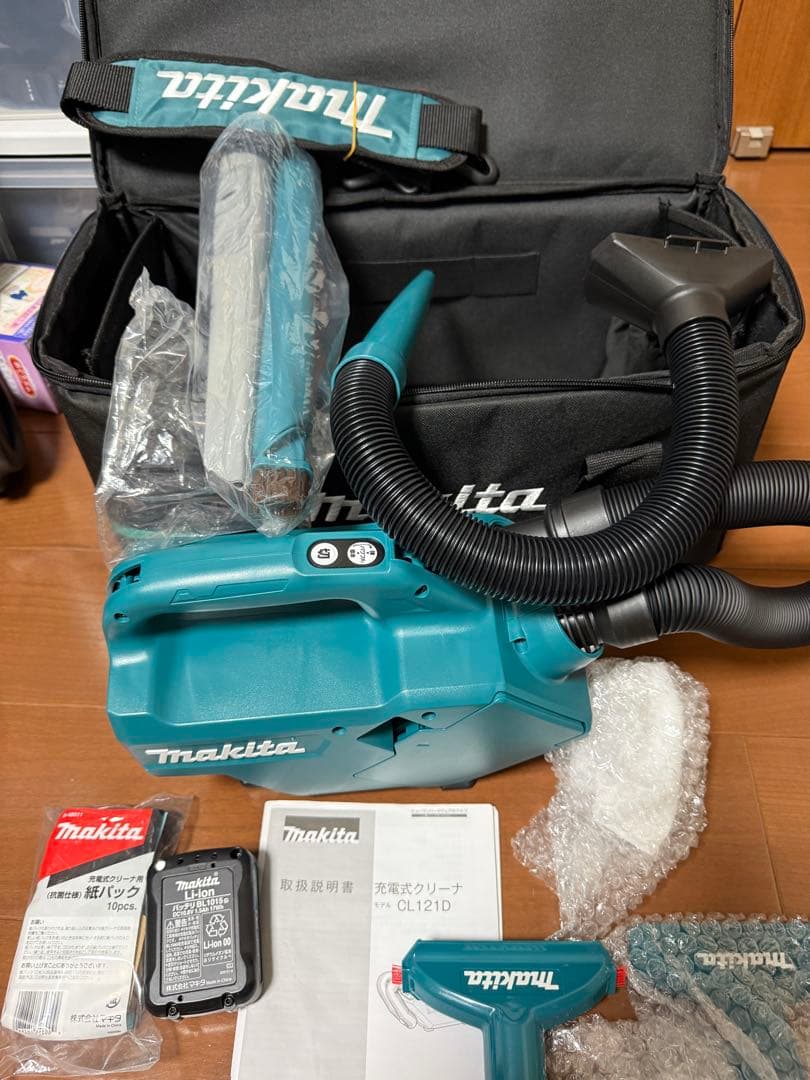 Makita 掃除機 CL121D マキタ おまけ多数 未使用 - メルカリ