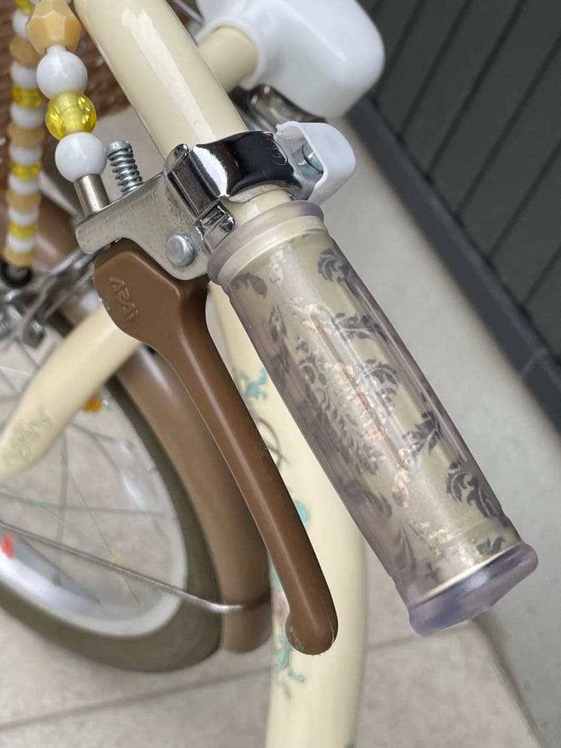 トイザらス 子供用自転車 旧型 ディズニー 美女と野獣 ベルS 補助輪