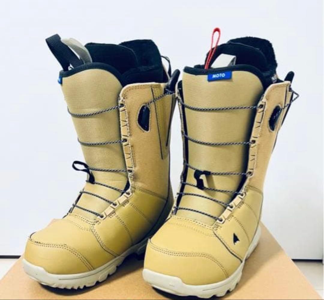 バートン　 MOTO スノーボードブーツ ベージュ BURTON 『 Men's Moto Boa Wide 』 バートン モト ワイドフィット ボア