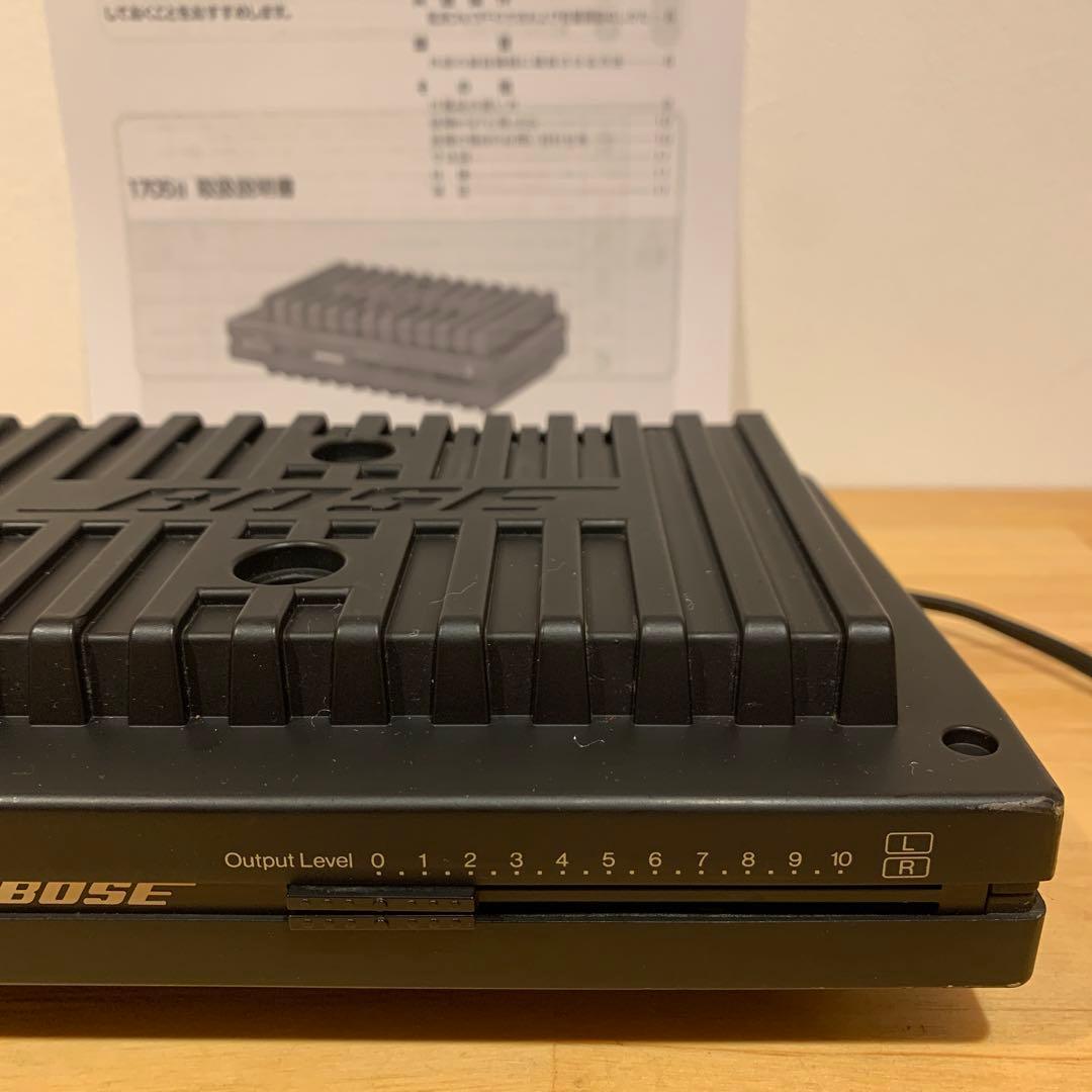 BOSE 1705Ⅱ ステレオパワーアンプ メンテナンス済 良好動作品 - メルカリ