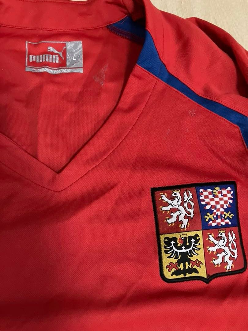 2004チェコ代表 レプリカユニフォーム ロシツキ ROSICKÝ 10 - メルカリ