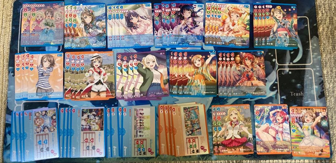 三神Aqoursデッキパーツ　ラブカ ラブカ】デッキ紹介: AZALEA三神｜ミウミ@ラブカ