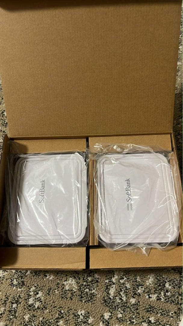 SoftBank メッシュWi-Fi LANルーター 2台セット - メルカリ