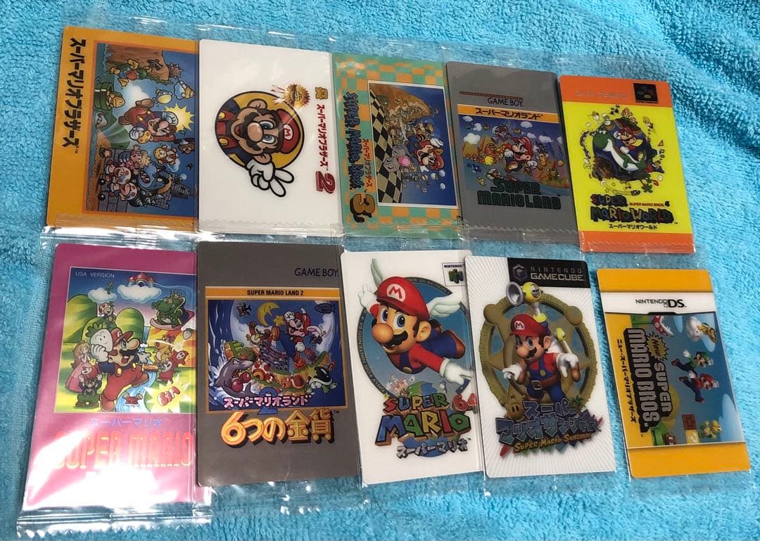 スーパーマリオブラザーズ ウエハース カード 22種コンプ スーパーマリオブラザーズ ウエハース カード 22種コンプ スーパー