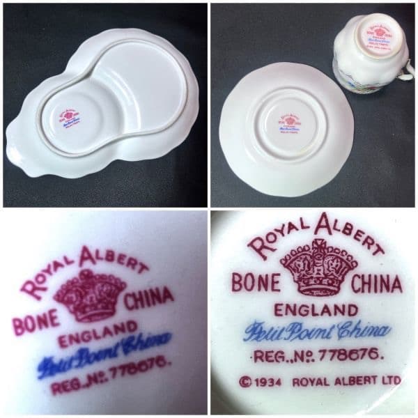 希少品 ロイヤルアルバート プチポワン プレート＆カップ＆ソーサー