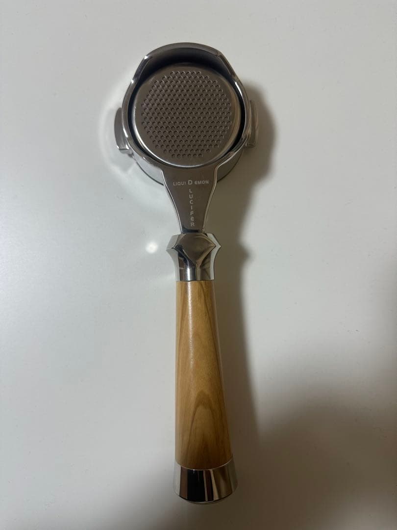MUVNA E61 ボトムレスポルタフィルター 木製ハンドル - メルカリ