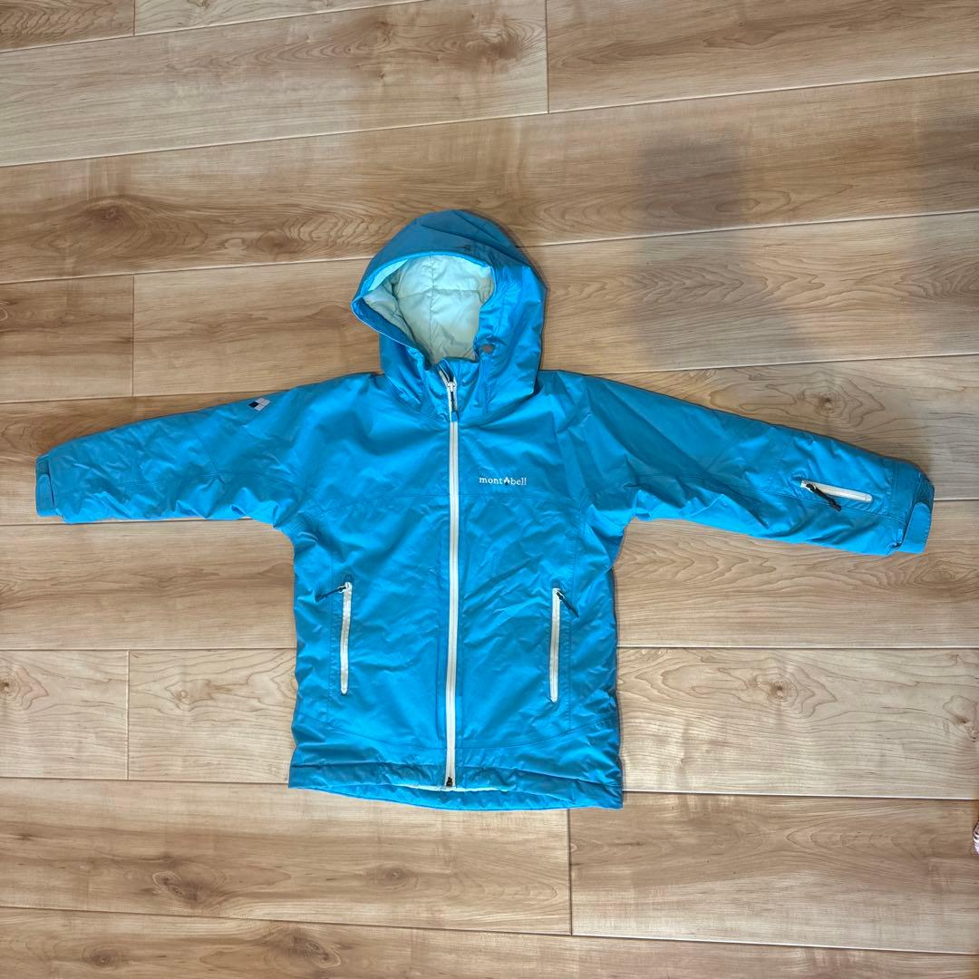 モンベルキッズ スキーウェア110-130cmサイズ調整可 - メルカリ
