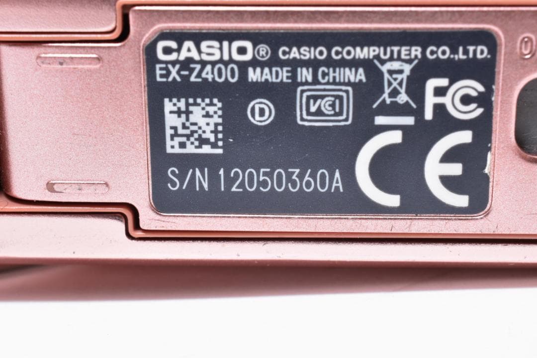 美品 カシオ CASIO EXILIM EX-Z400 ピンク ＃A381 - メルカリ