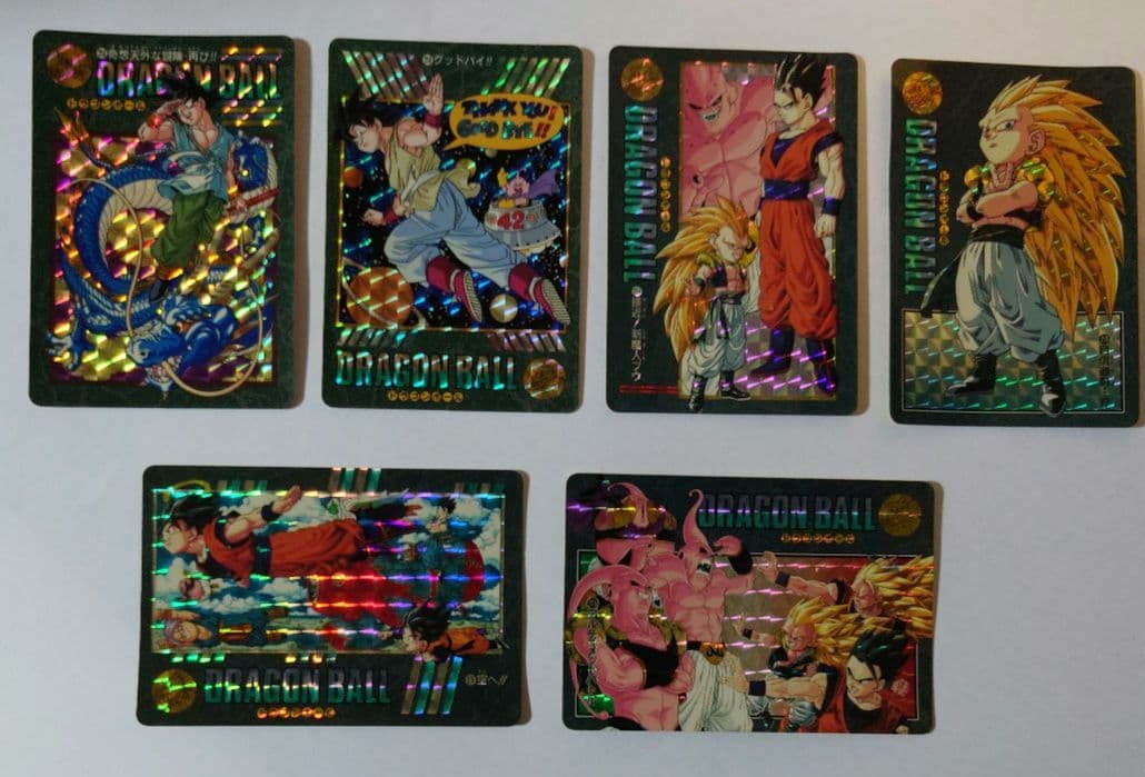 当時物】ドラゴンボール ビジュアルアドベンチャー 258 253含む 6枚