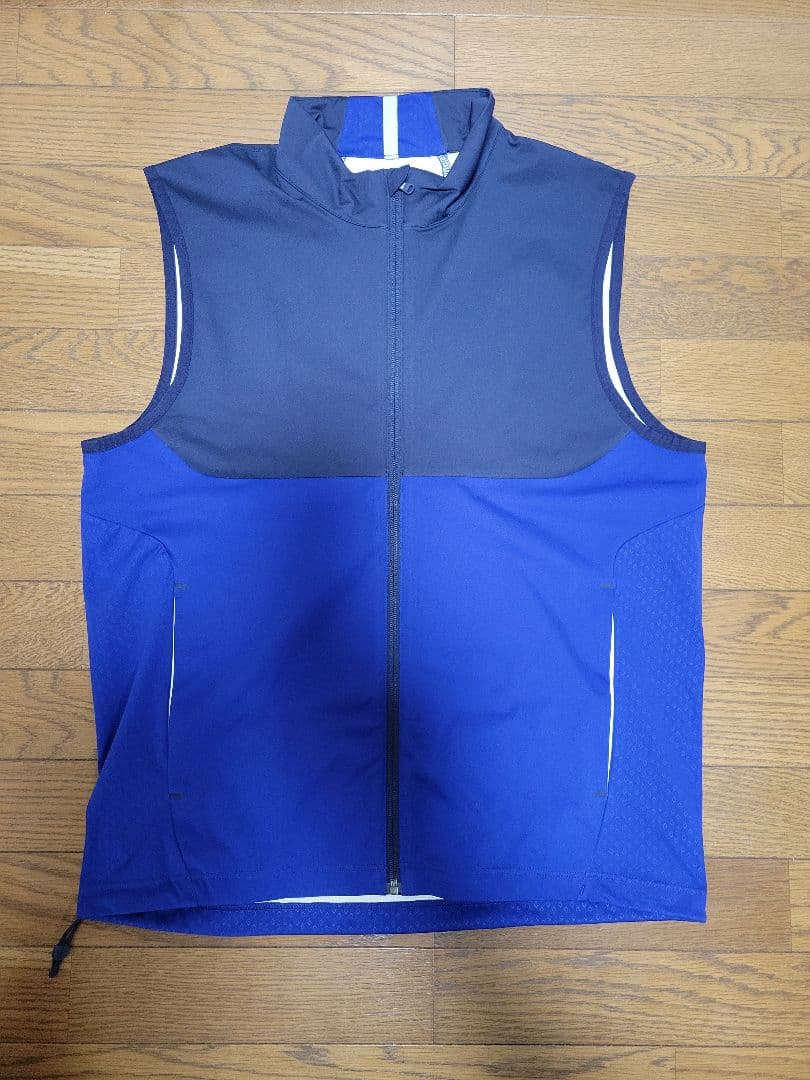RLX Ralph Lauren ゴルフベスト ネイビー/ブルー - メルカリ