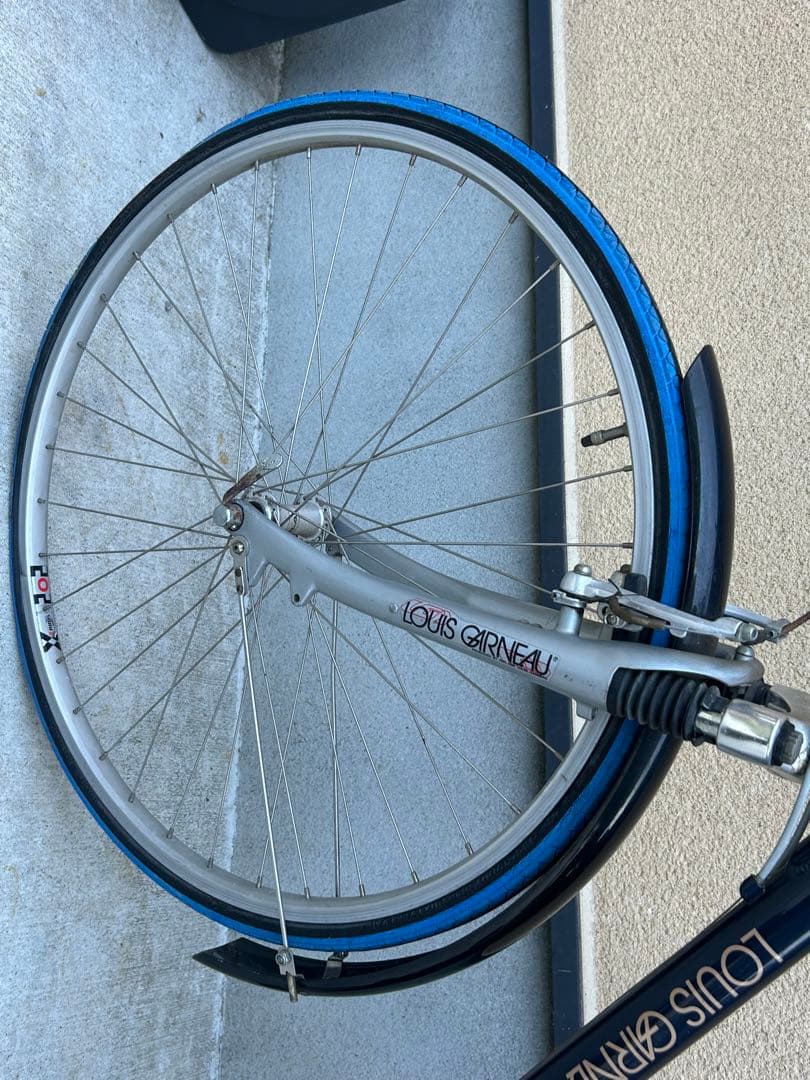 Louis Garneau シティサイクル ネイビー 引き取りor - メルカリ