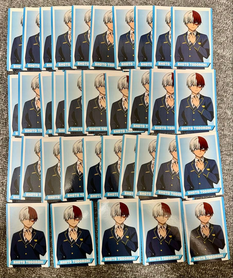 ★僕のヒーローアカデミア　ヒロアカ　静岡鉄道　コラボ　轟焦凍　まとめ売り 35枚 TVアニメ『僕のヒーローアカデミア』×静岡鉄道 コラボキャンペーン開催