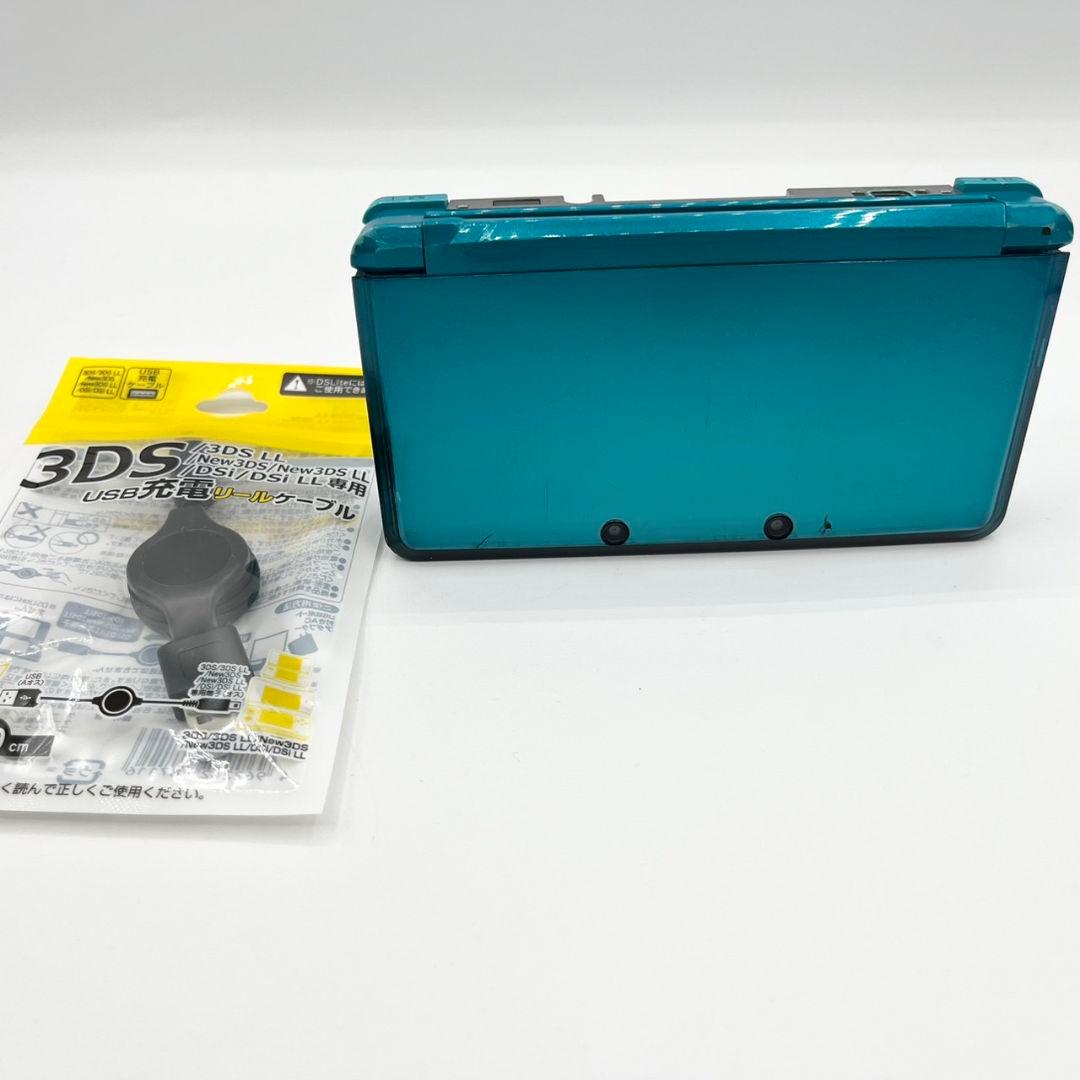 動作品】Nintendo ニンテンドー 3DS エメラルドグリーン - メルカリ
