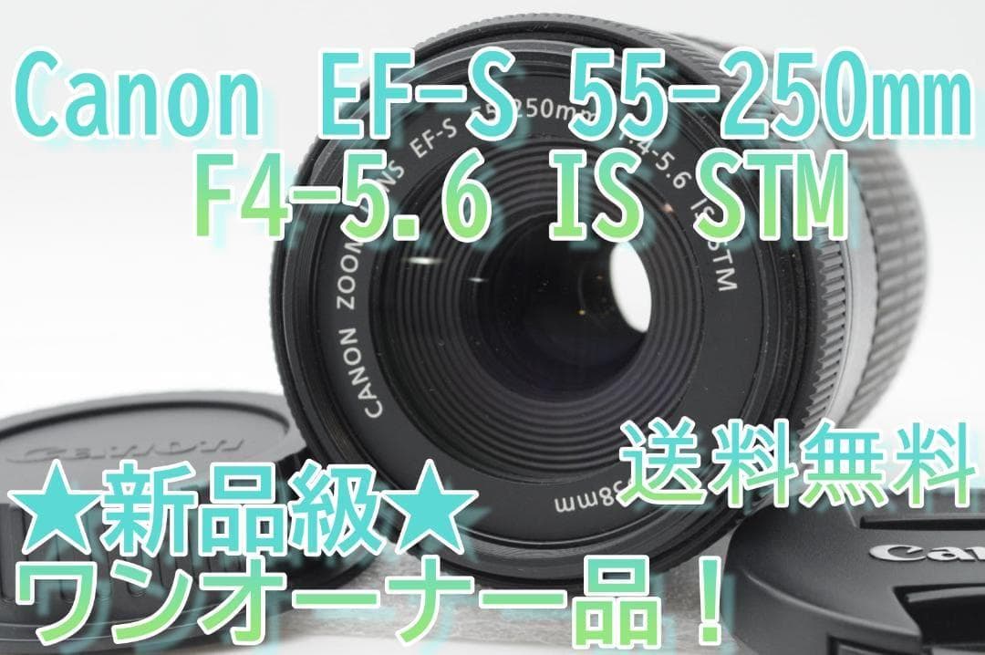 ▲新品級①▲ Canon EF-S 55-250mm f4-5.6 IS STM Amazon.co.jp: Canon レンズ EF-S55-250mm F4-5.6 IS STM : 家電＆カメラ