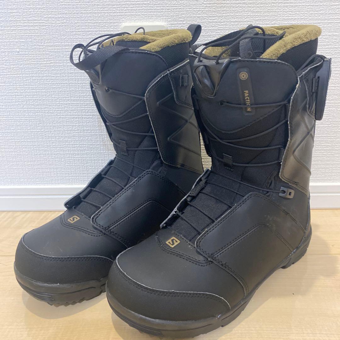 【美品_即日発送】スノボ SALOMON サロモン　FACTION 27.5cm