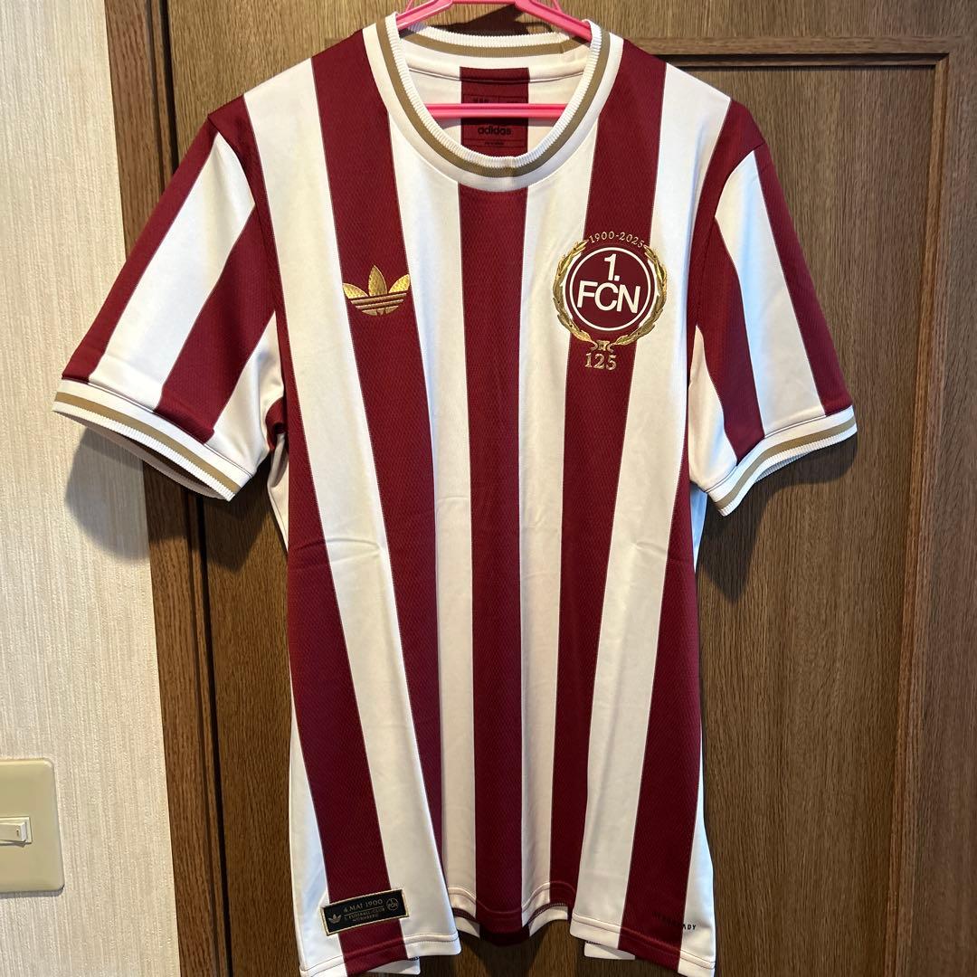 アディダス ニュルンベルク ユニフォーム adidas 1.FCニュルンベルク 125周年 アニバーサリー ユニフォーム 半袖