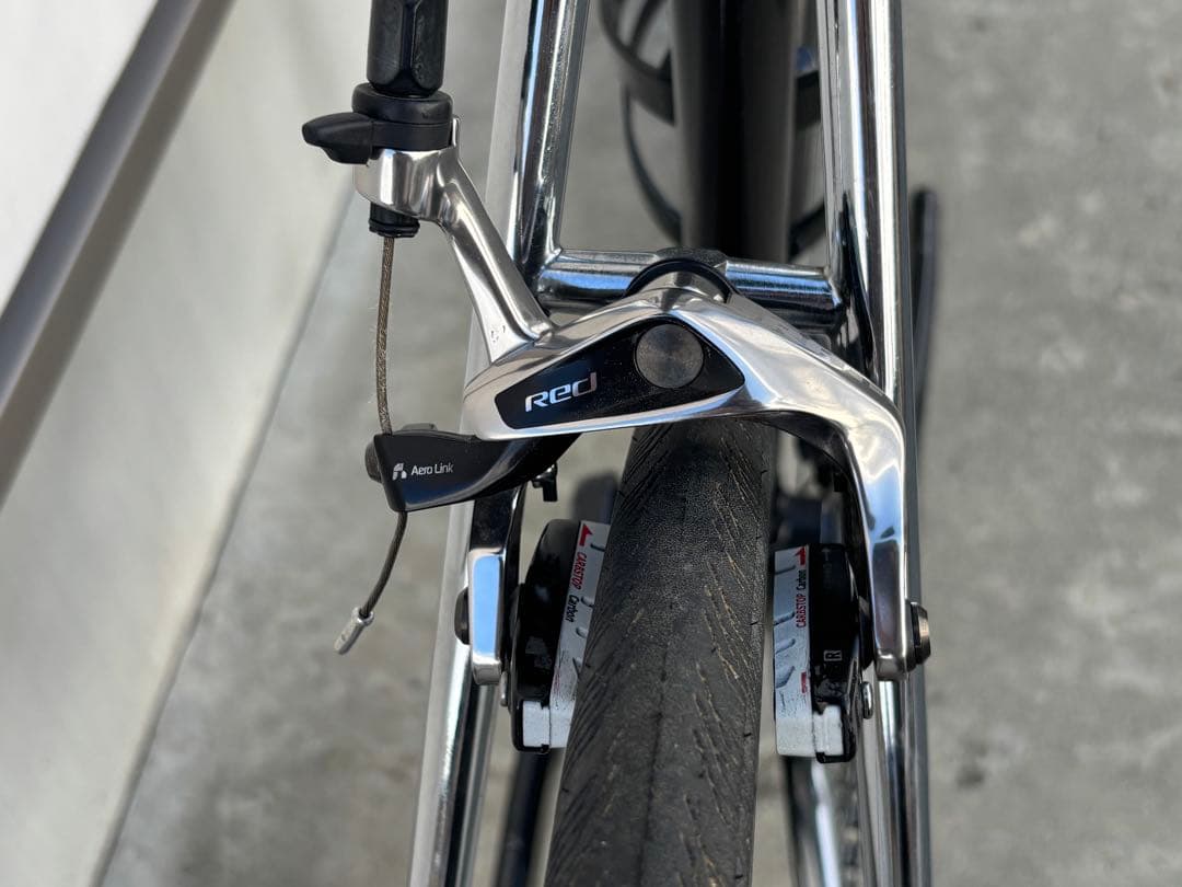 クロモリ スチールロードバイク 700c 7.6キロ - メルカリ