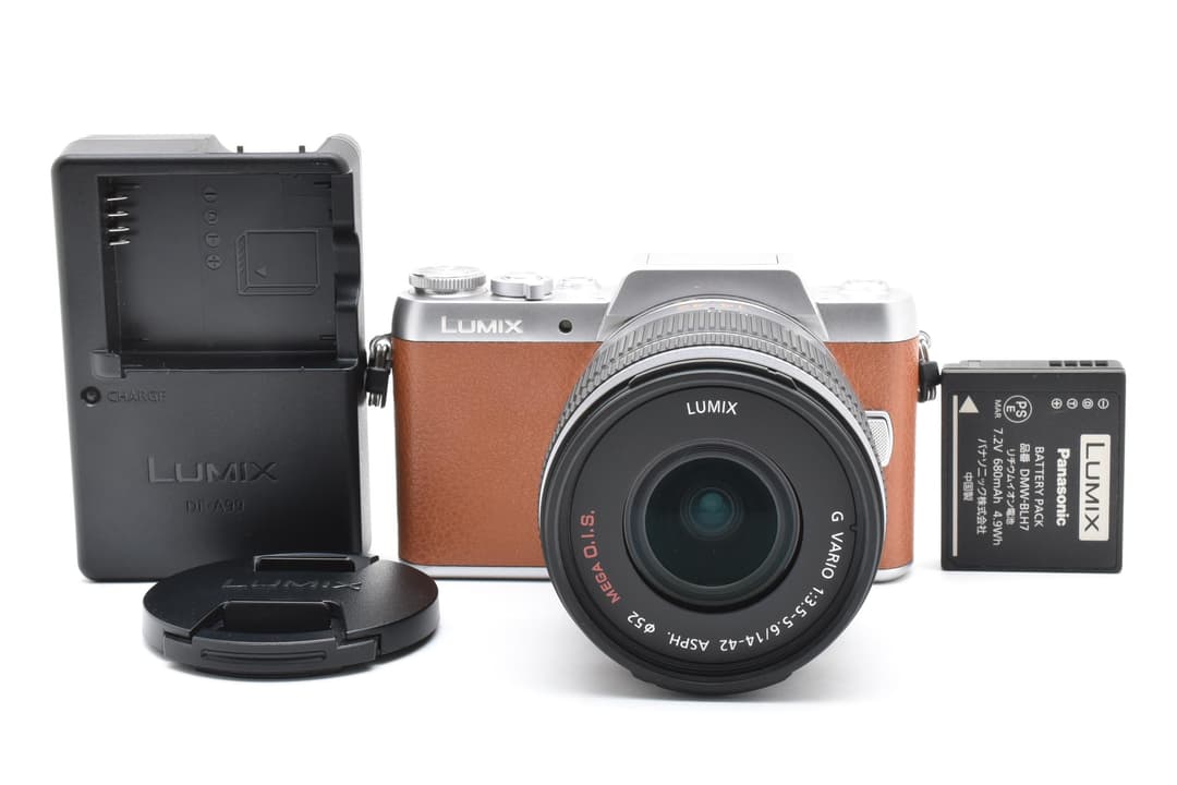 PANASONIC DMC-GF7ブラウンレンズセット Amazon.co.jp: Panasonic Mirror-less SLR Camera DMC-GF7 Double Zoom
