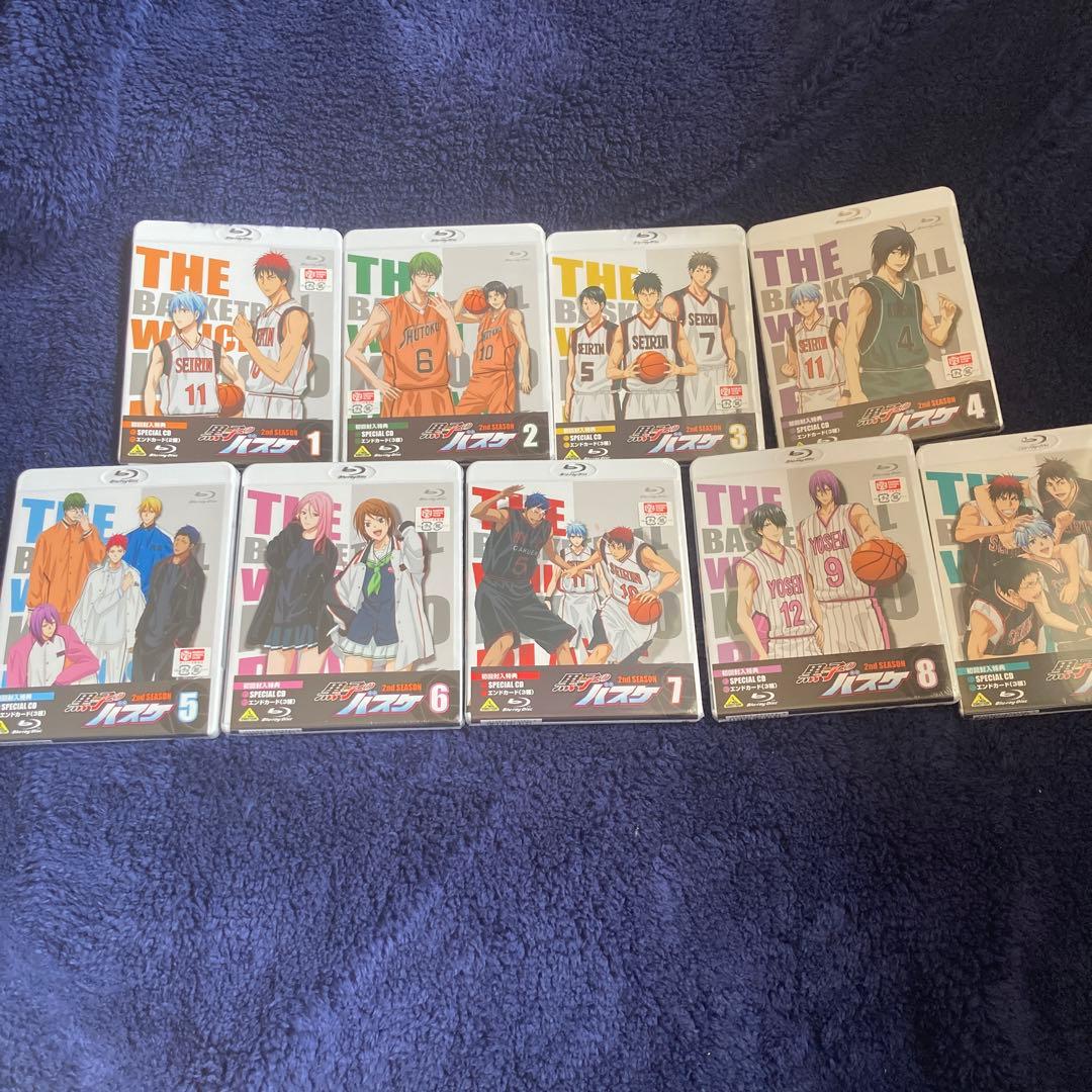 【ほぼ未開封新品】黒子のバスケ　DVD・Blu-rayまとめ売り