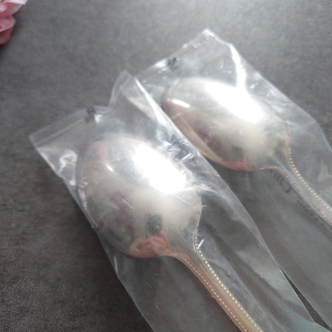 クリストフル パール 未開封 スタンダードスプーン 2点 - メルカリ