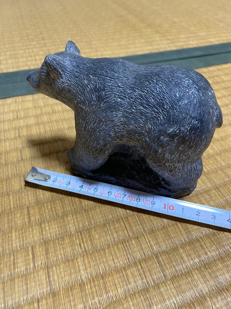 激レア「A WOLF ORIGINAL」 カナダ製 手作り クマ置物 - メルカリ