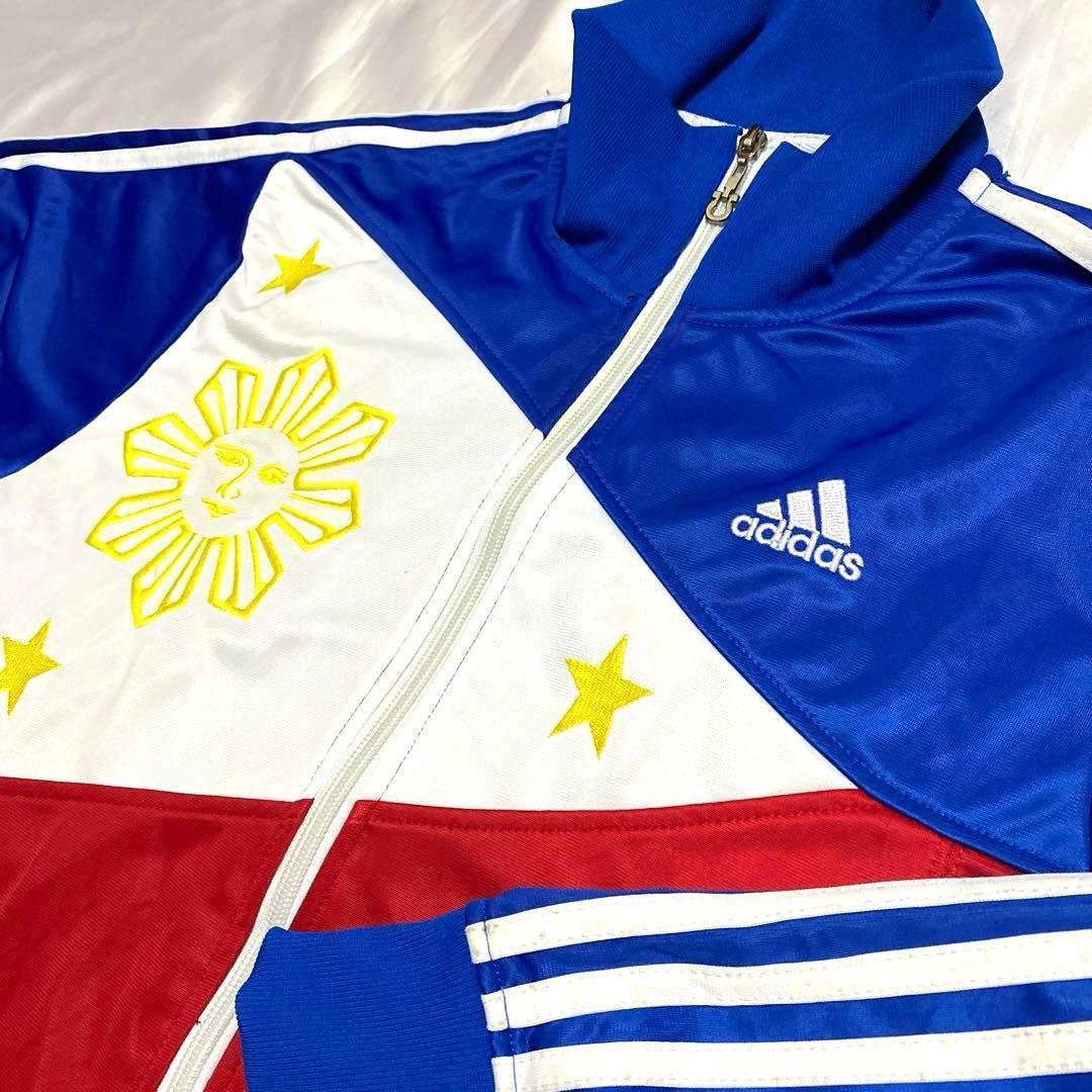 00s adidas フィリピン代表 トラックジャケット/ジャージ XL - メルカリ