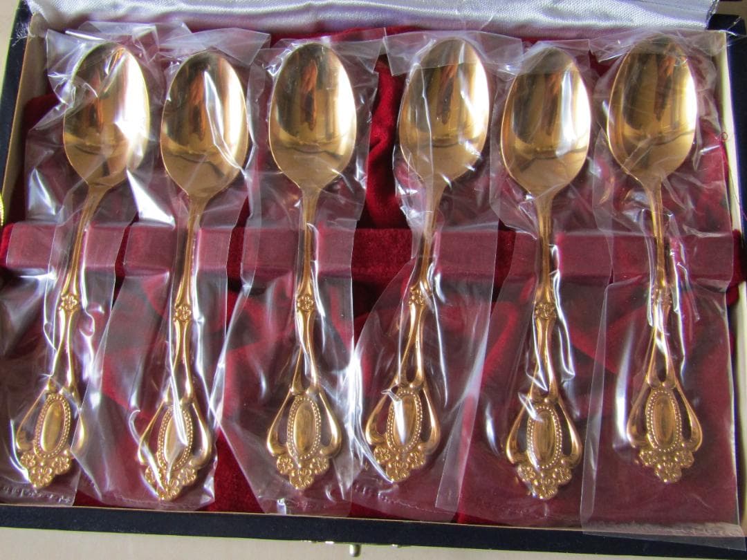 ノリタケ 金メッキスプーン6本セット アンティーク 未使用品 - メルカリ