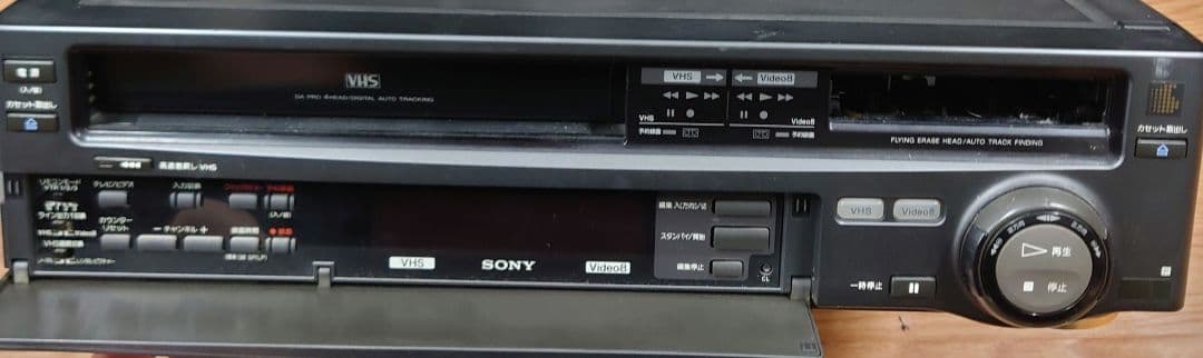 □SONY WV-F1 VHS video8プレーヤー - メルカリ
