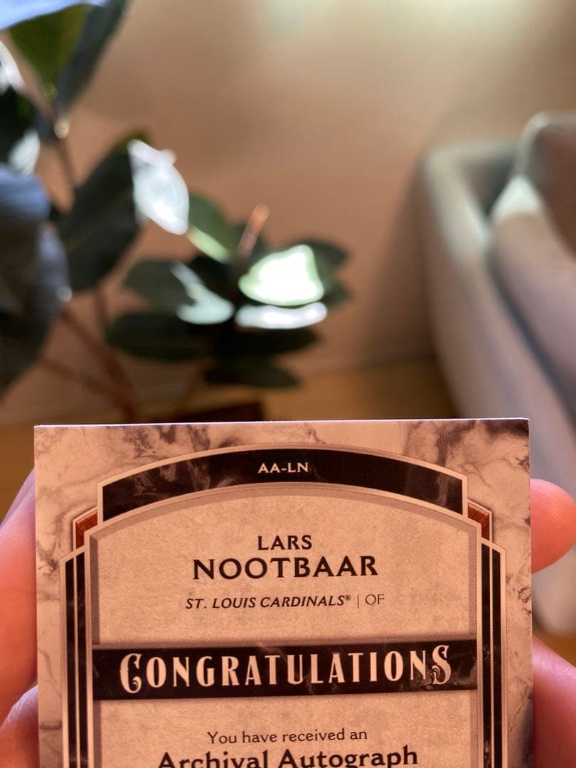 ヌートバーサインカード【世界に1 枚】TOPPS ルーキー大谷翔平 auto