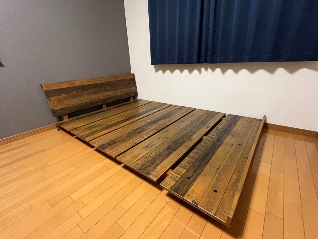 【ちゃんさ】COSTACASA（コスタカーサ）　ローベッドフレーム すのこベッド | すのこ ステージ ローベッド【KASANE FLAT】フレーム