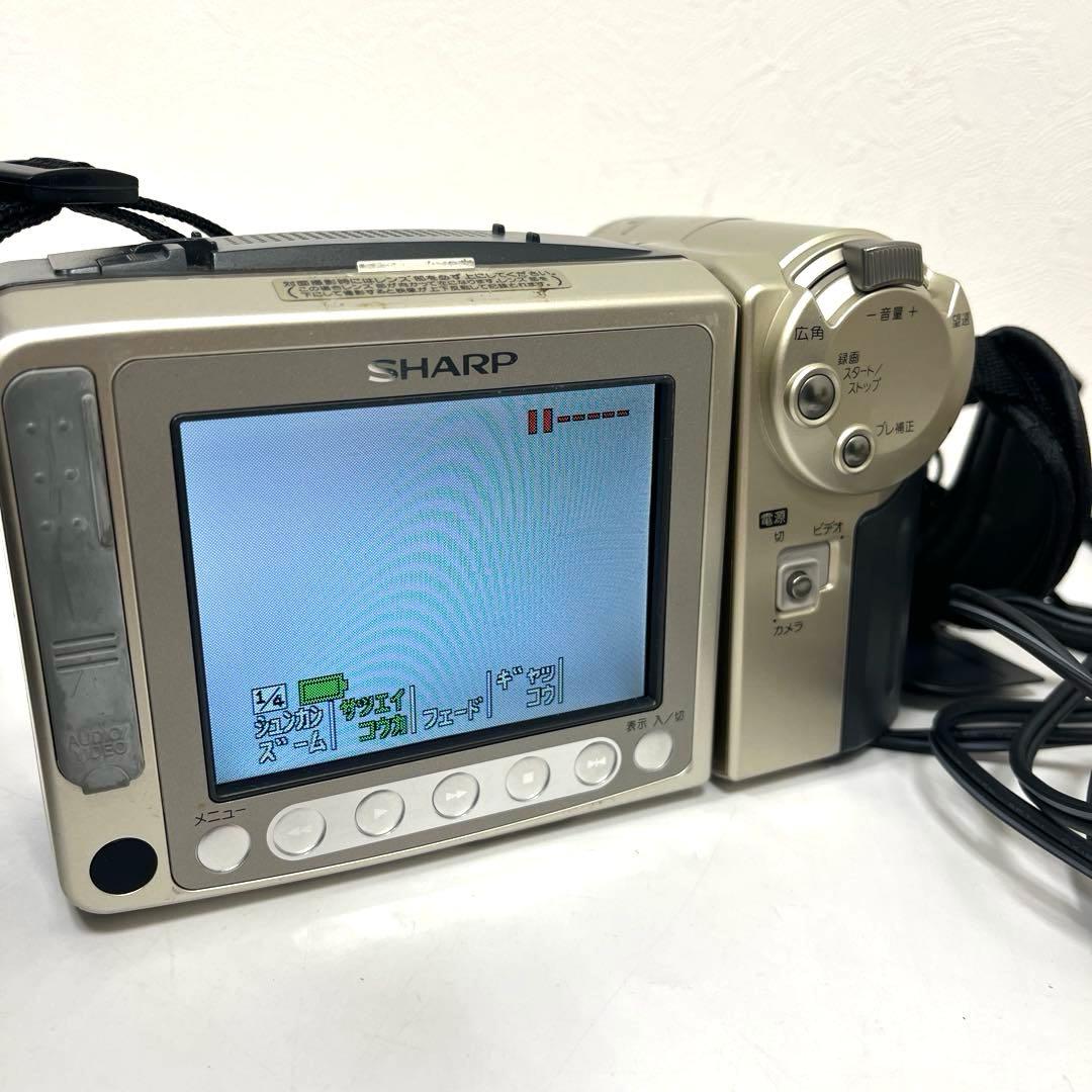 ☆人気レア品☆ SHARP ビデオカメラ VL-EL480 8ミリ - メルカリ