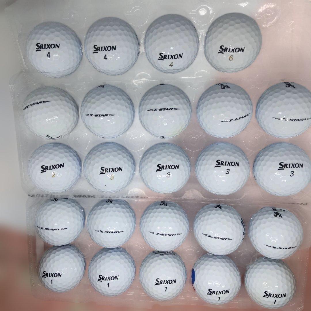 Srixon Z-STAR ゴルフボール 24個セット - メルカリ