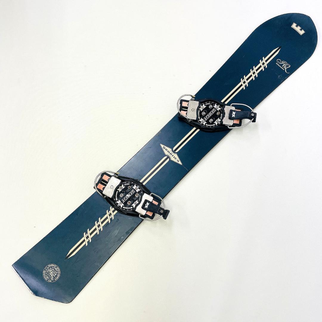 希少 Qenerics 148cm アルペンボード ビンディング付き 当時物 - メルカリ
