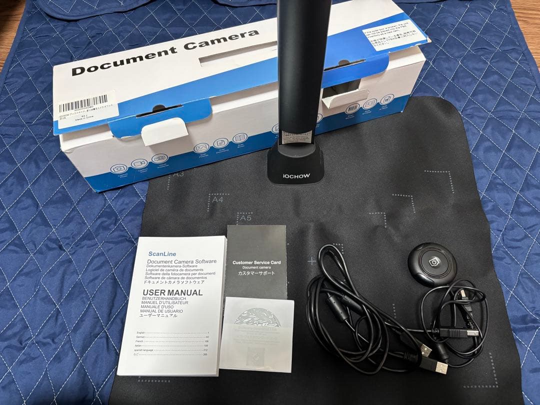 iCODIS ScanLine ポータブルドキュメントカメラ Amazon | iCODIS ドキュメントスキャナー 非破壊ブックスキャナー