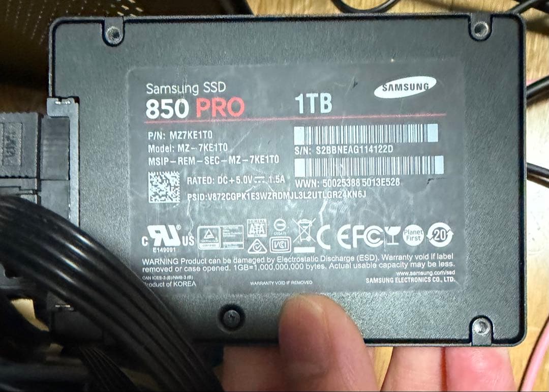 内蔵型SSD SAMUSUNG 850 PRO 1TB SSD Amazon | Samsung 1TB 850 PRO | サムスン(SAMSUNG) | 内蔵SSD 通販