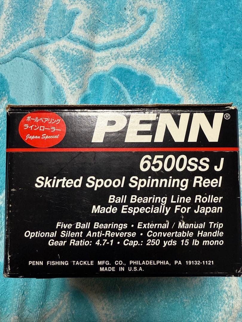 未使用PENN Spinfisher6500SSJボールべアリングラインローラー - メルカリ