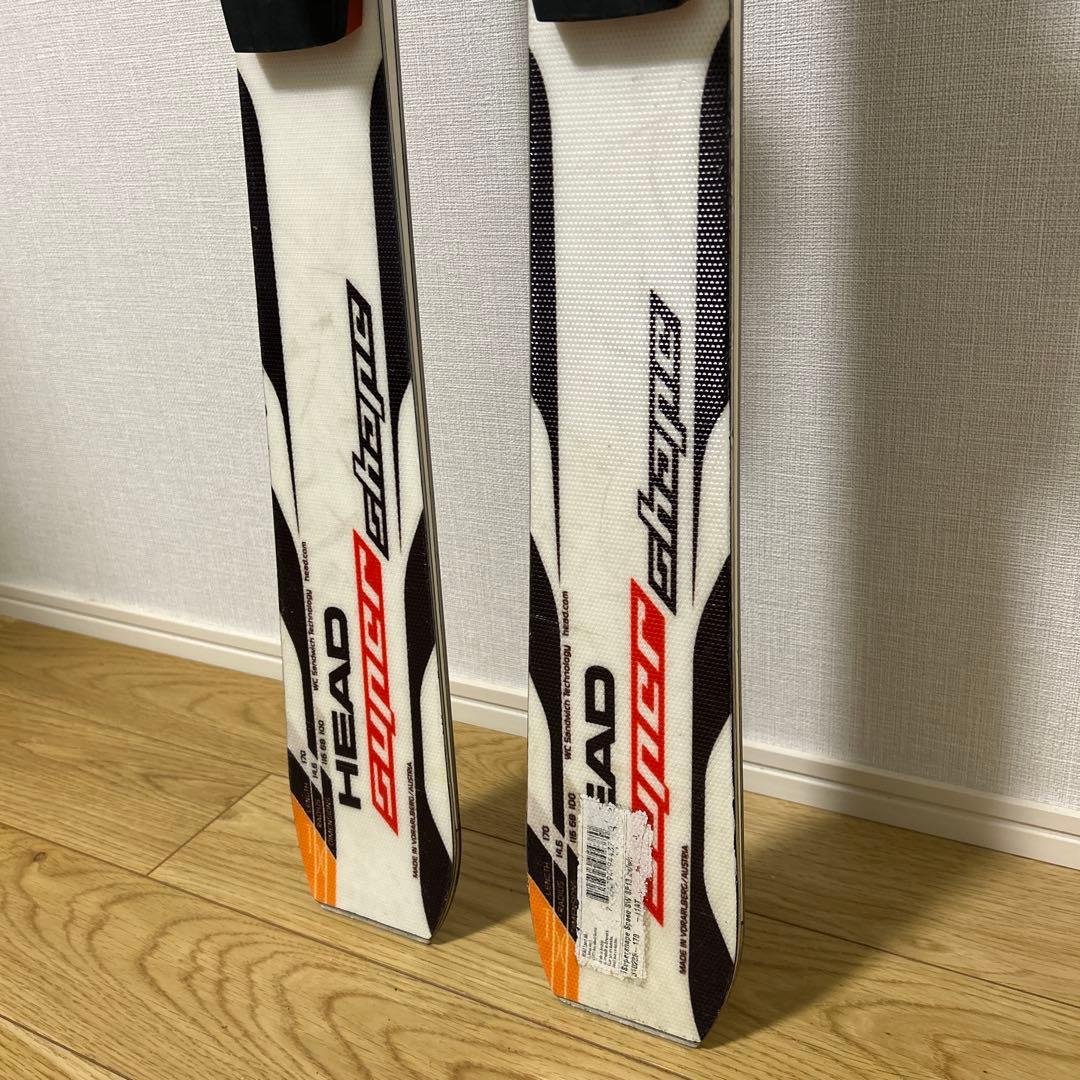 HEAD super shape speed 170cm ビィンディング付き - メルカリ