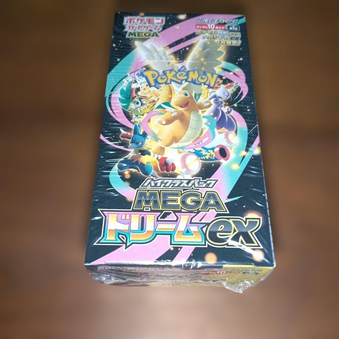 ポケモンカードゲーム MEGAドリームEX 10パック（1ボックス） - メルカリ