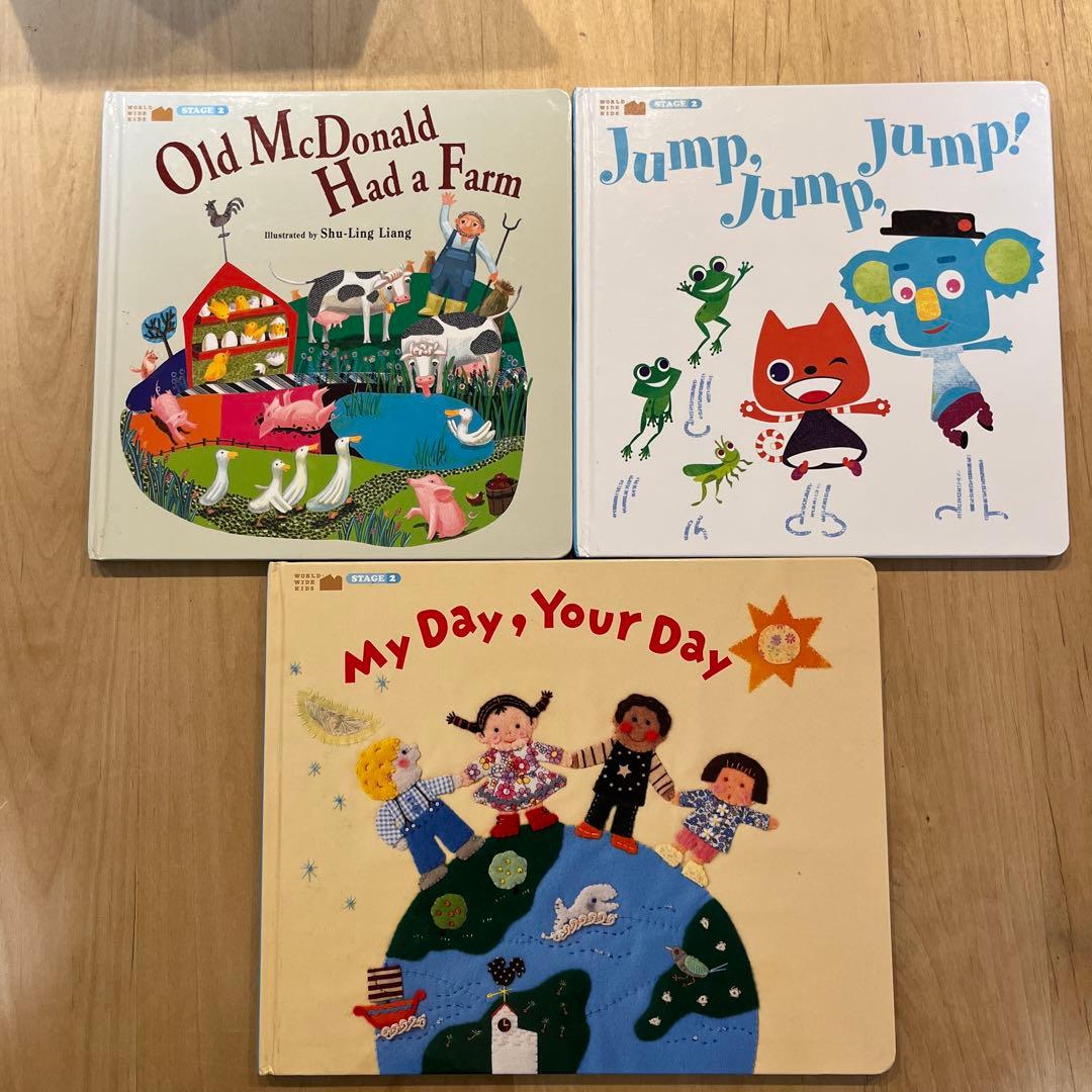 英語絵本セット ベネッセ英語 ワールドワイドキッズ ステージ2 - メルカリ