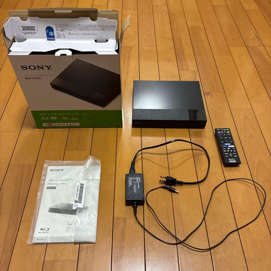 SONY BDP-S1500 ブルーレイ/DVD プレーヤー 61MM7Xb+6nL._AC_UF894,