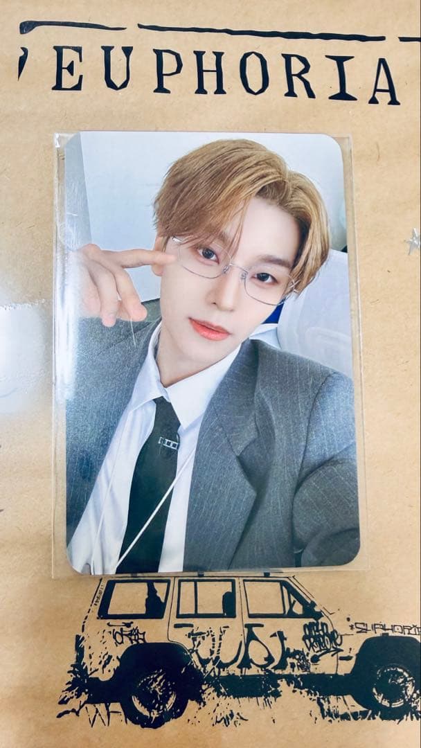 ALD1 シンロン トレカ OLIVE YOUNG メガネ 眼鏡 オリヤン