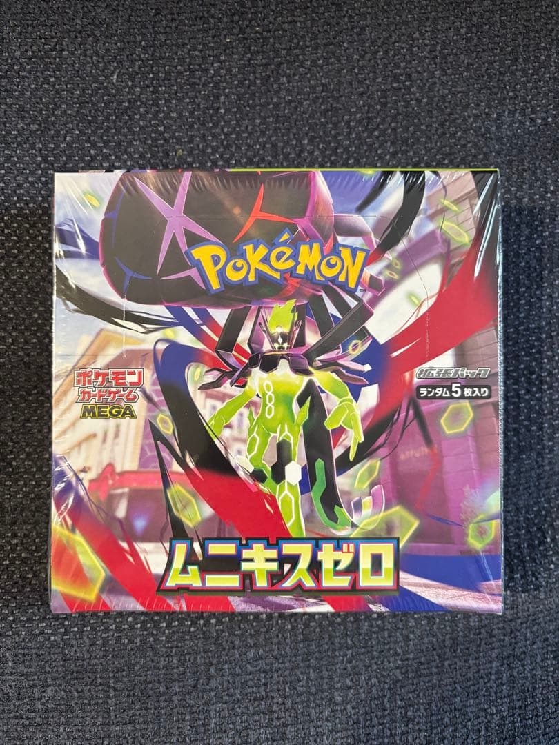 ポケモンカードゲーム ムニキスゼロ 新品未開封BOX シュリンク付き
