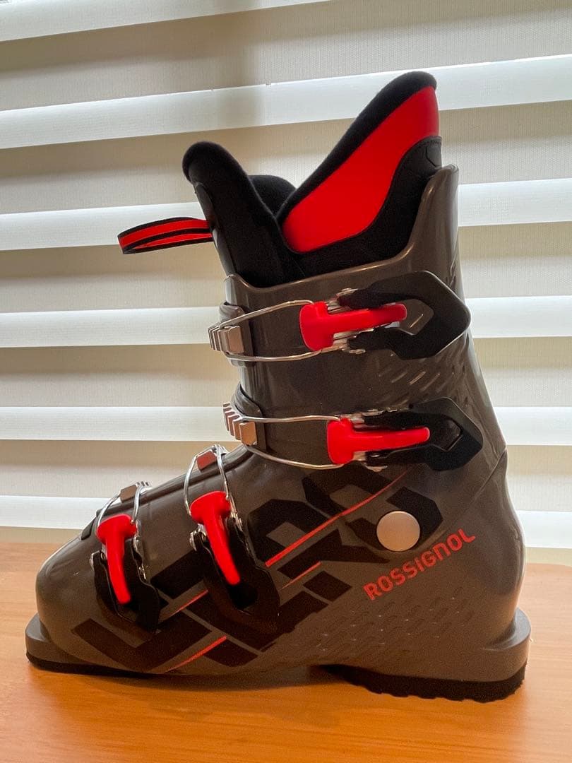 ROSSIGNOL HERO J4 スキーブーツ 25.5cm グレー/レッド